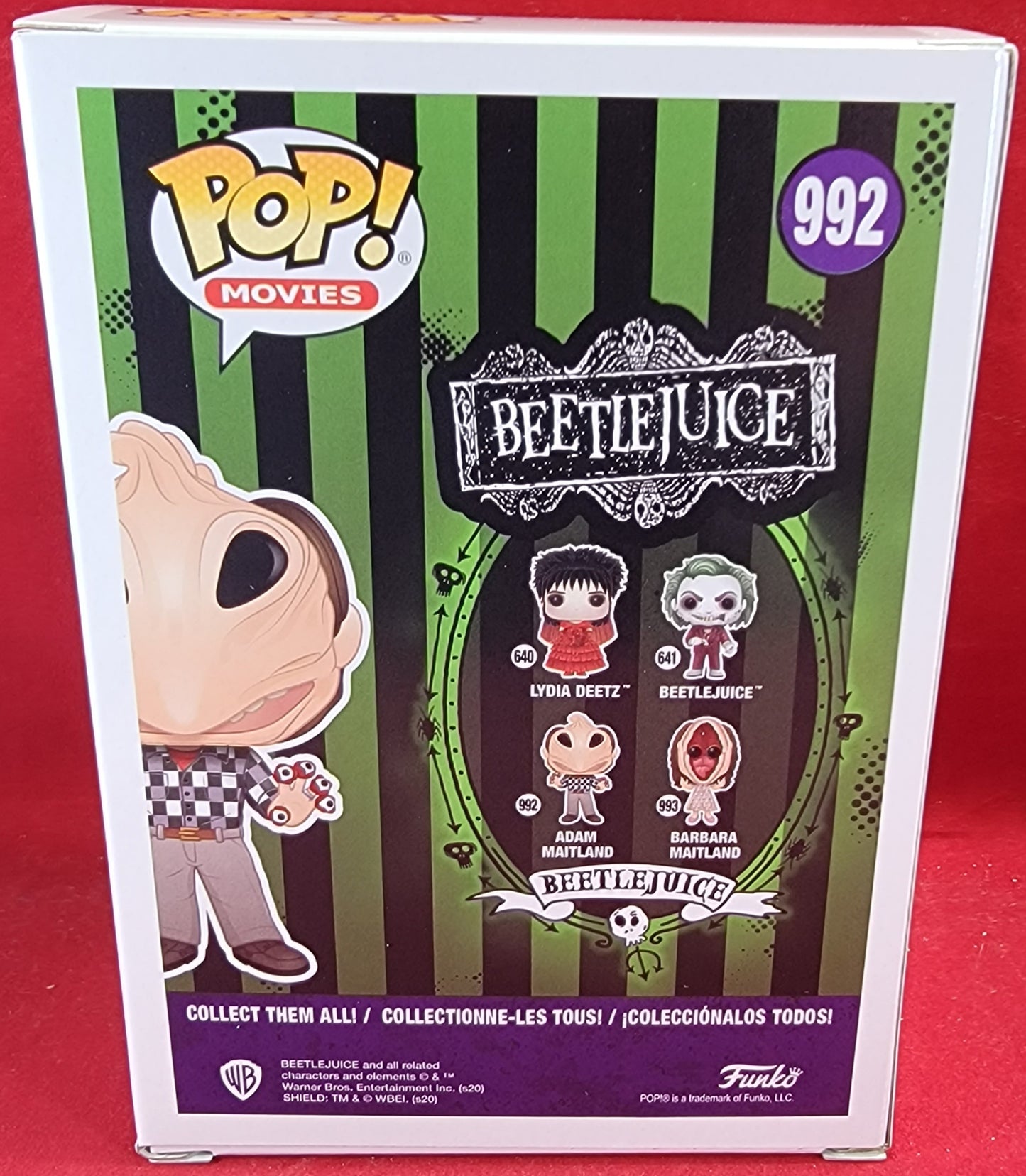 Adam maitland funko # 992 (nib)