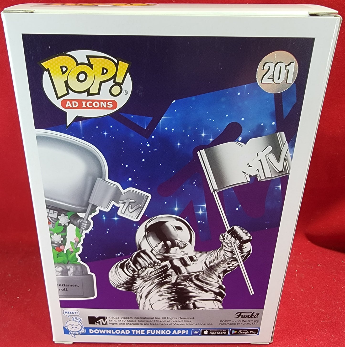 Mtv moon person funko # 201 (nib)