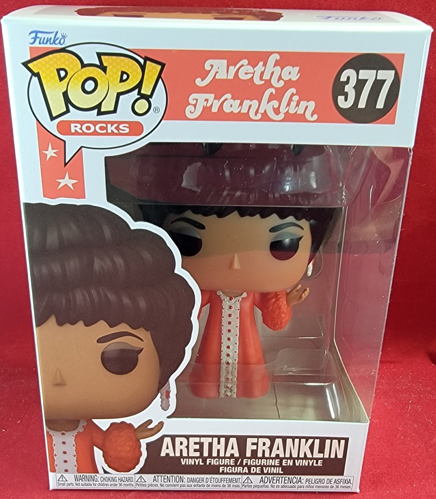 Aretha Franklin funko # 377 (nib)