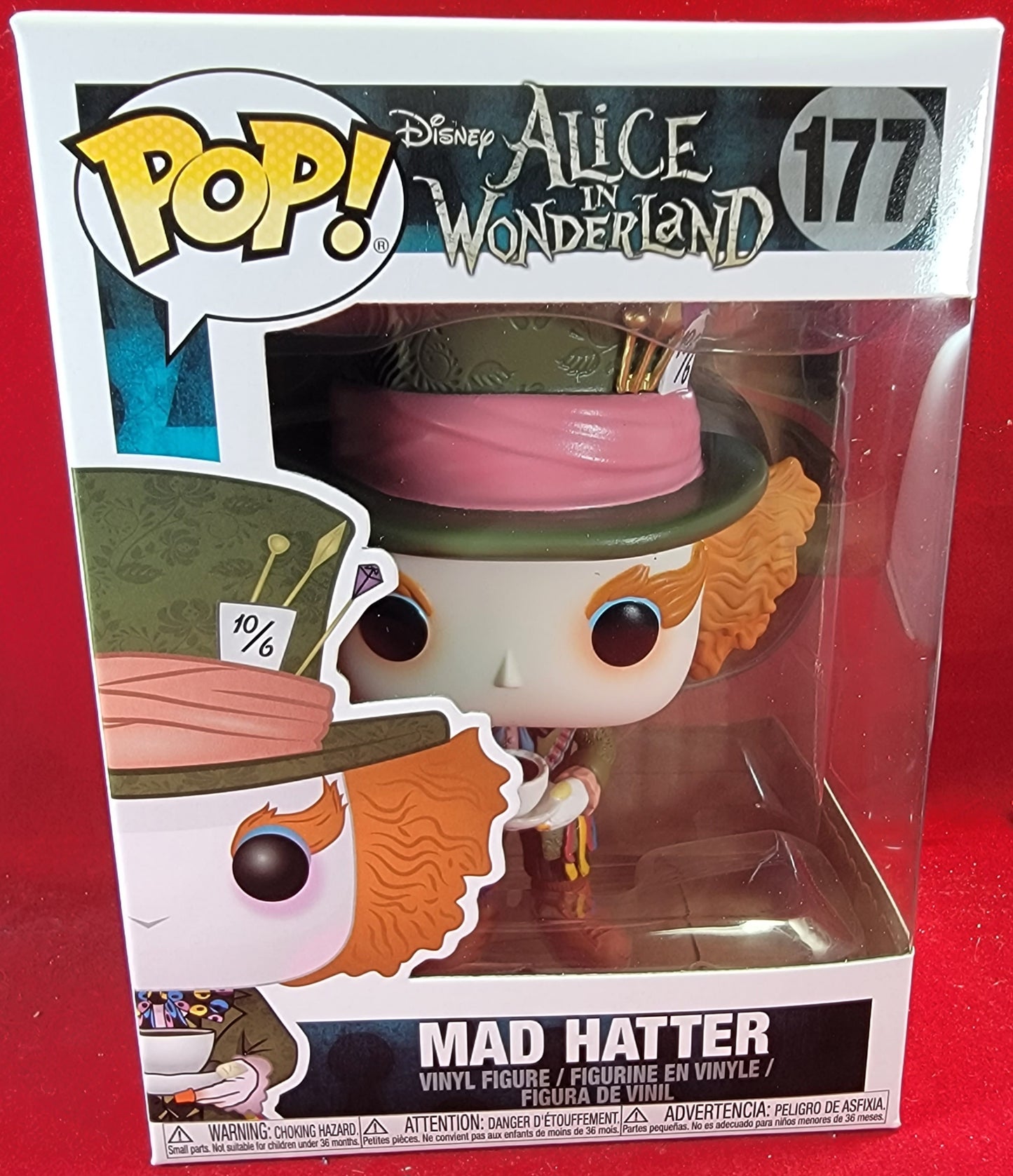 Mad hatter funko # 177 (nib)