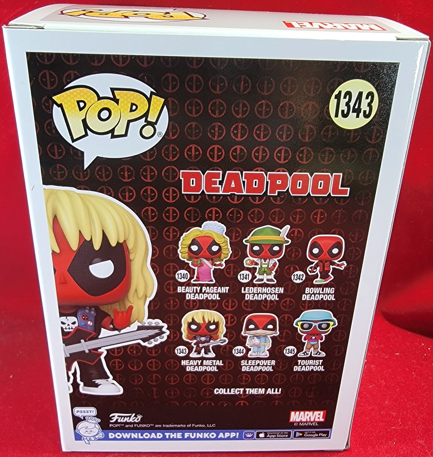 Heavy metal deadpool # 1343 (nib)