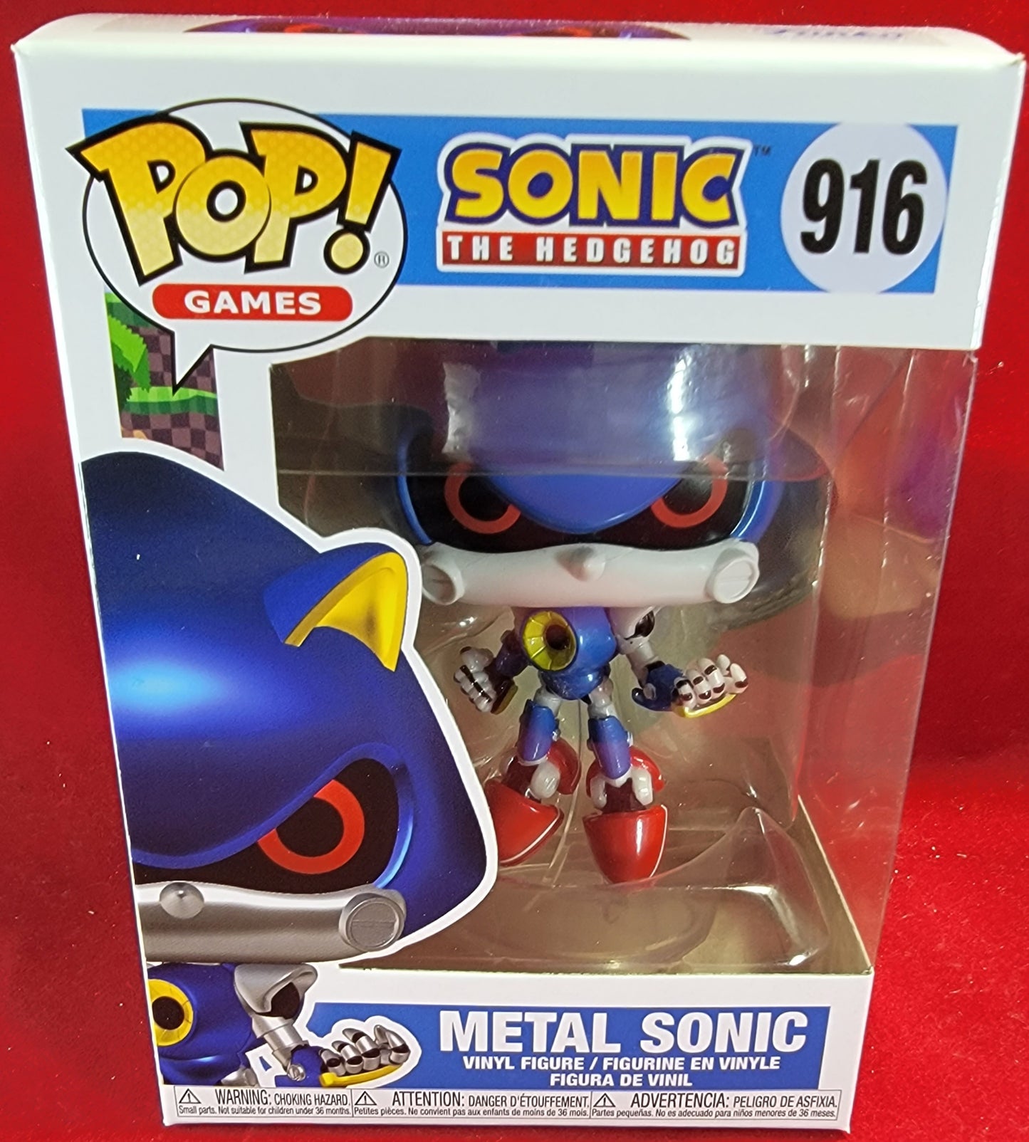 Metal sonic funko # 916 (nib) with pop protector
