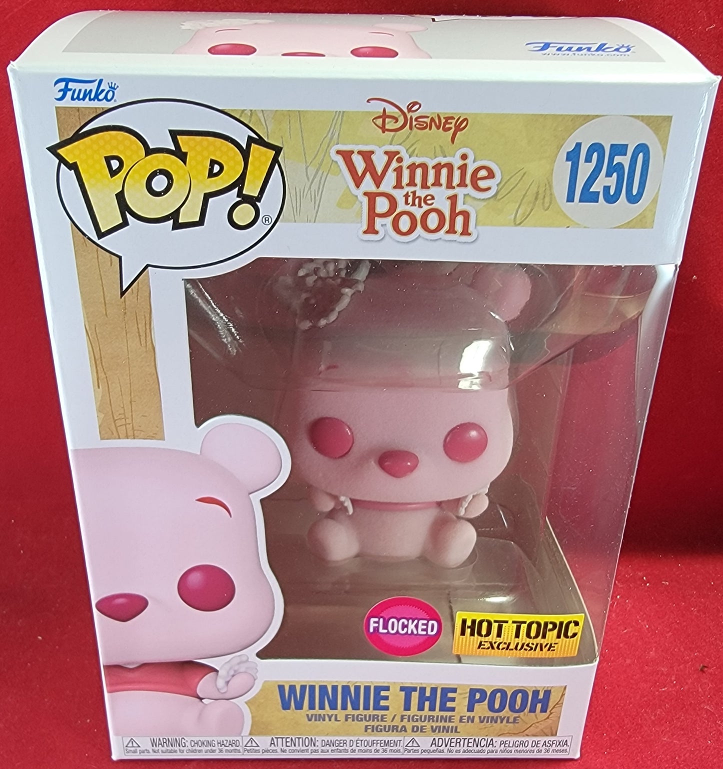 Winnie the pooh hot topic exclusive funko # 1250 (nib)
With pop protector
