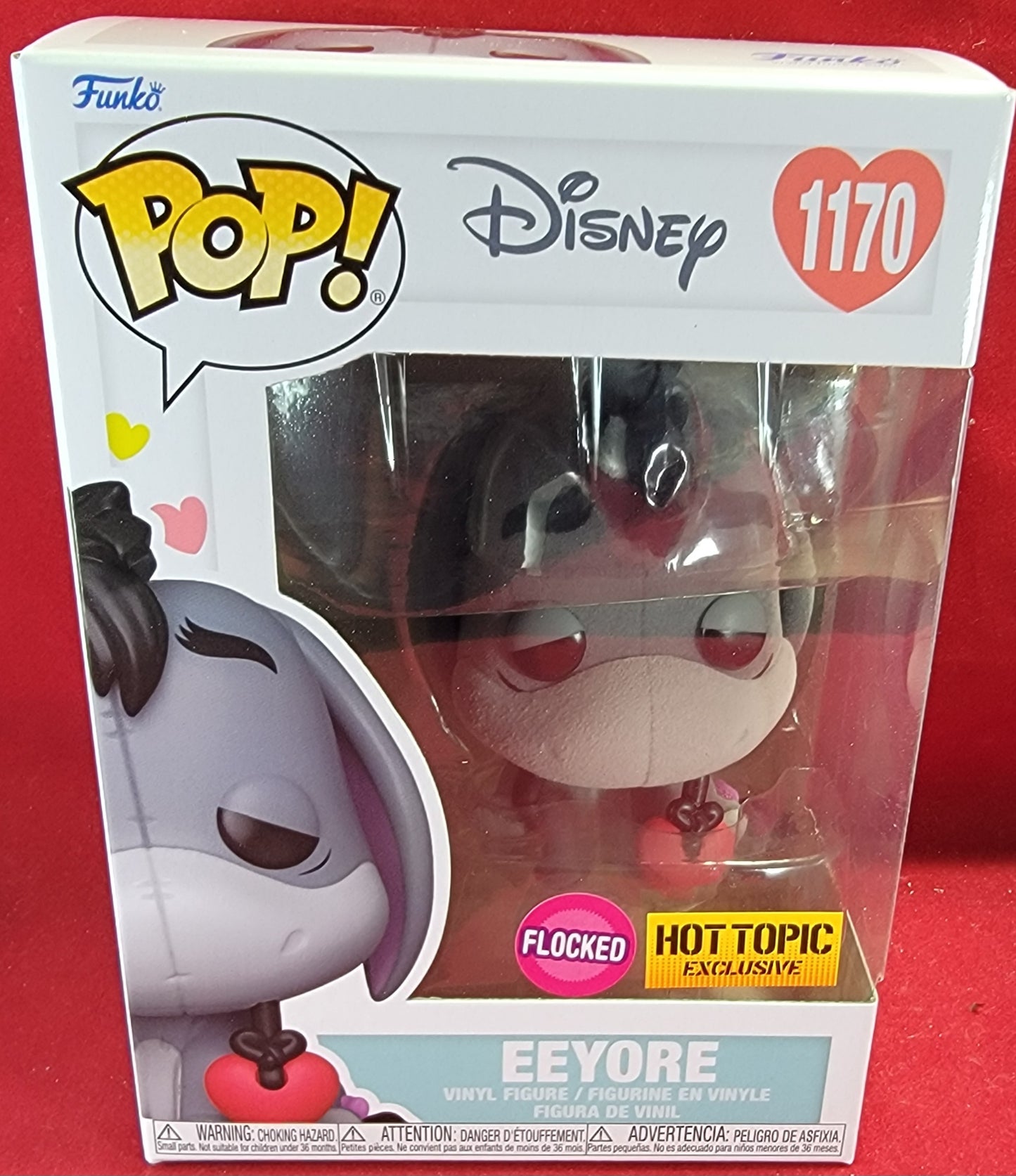 Eeyore hot topic exclusive funko # 1170 (nib) with pop protector