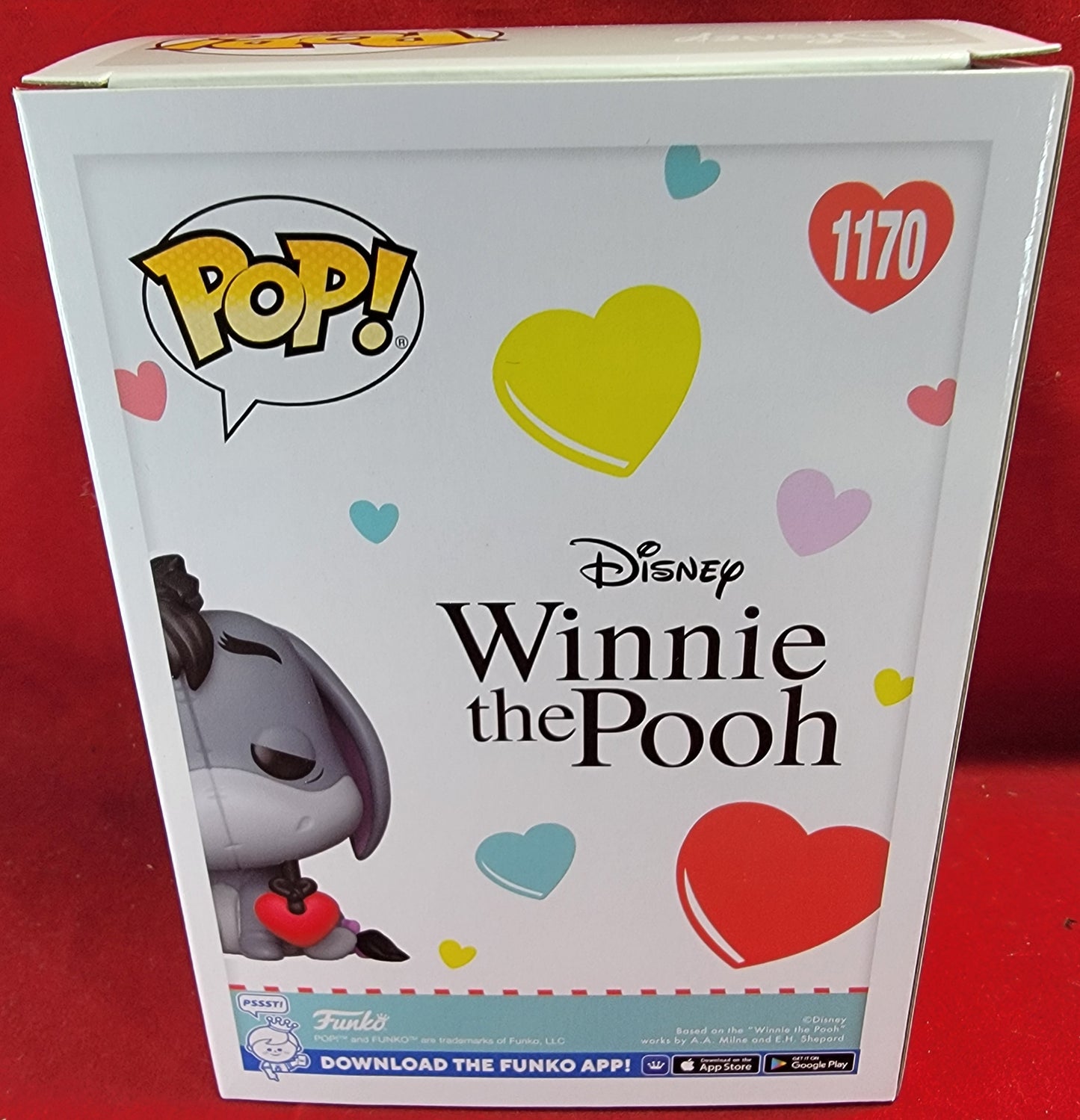 Eeyore hot topic exclusive funko # 1170 (nib) with pop protector