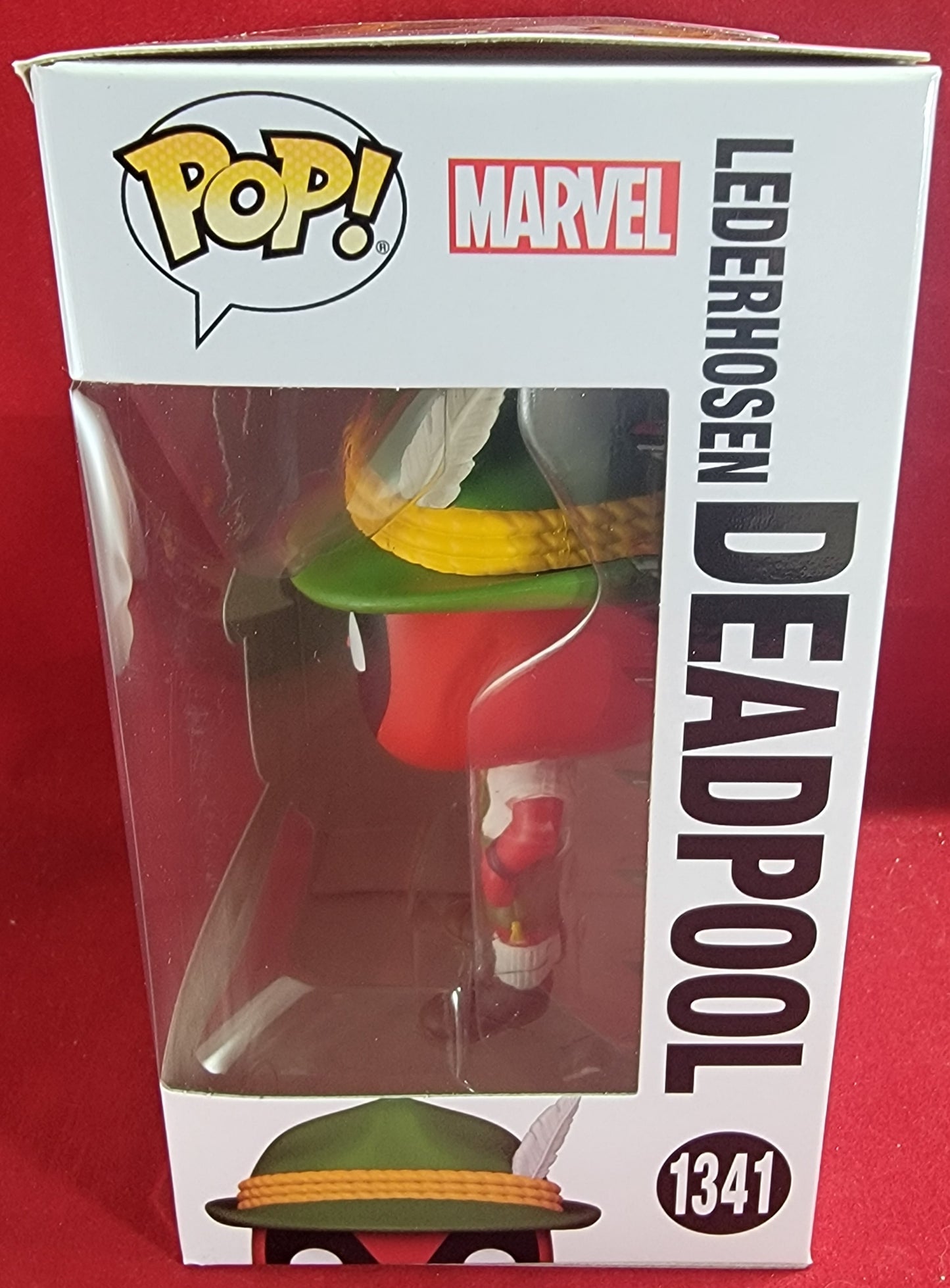 lederhosen Deadpool funko # 1341 (nib) with pop protector