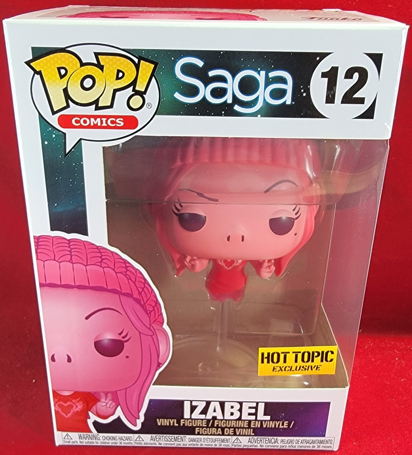 Izabel hot topic exclusive funko # 12 (nib) with pop protector