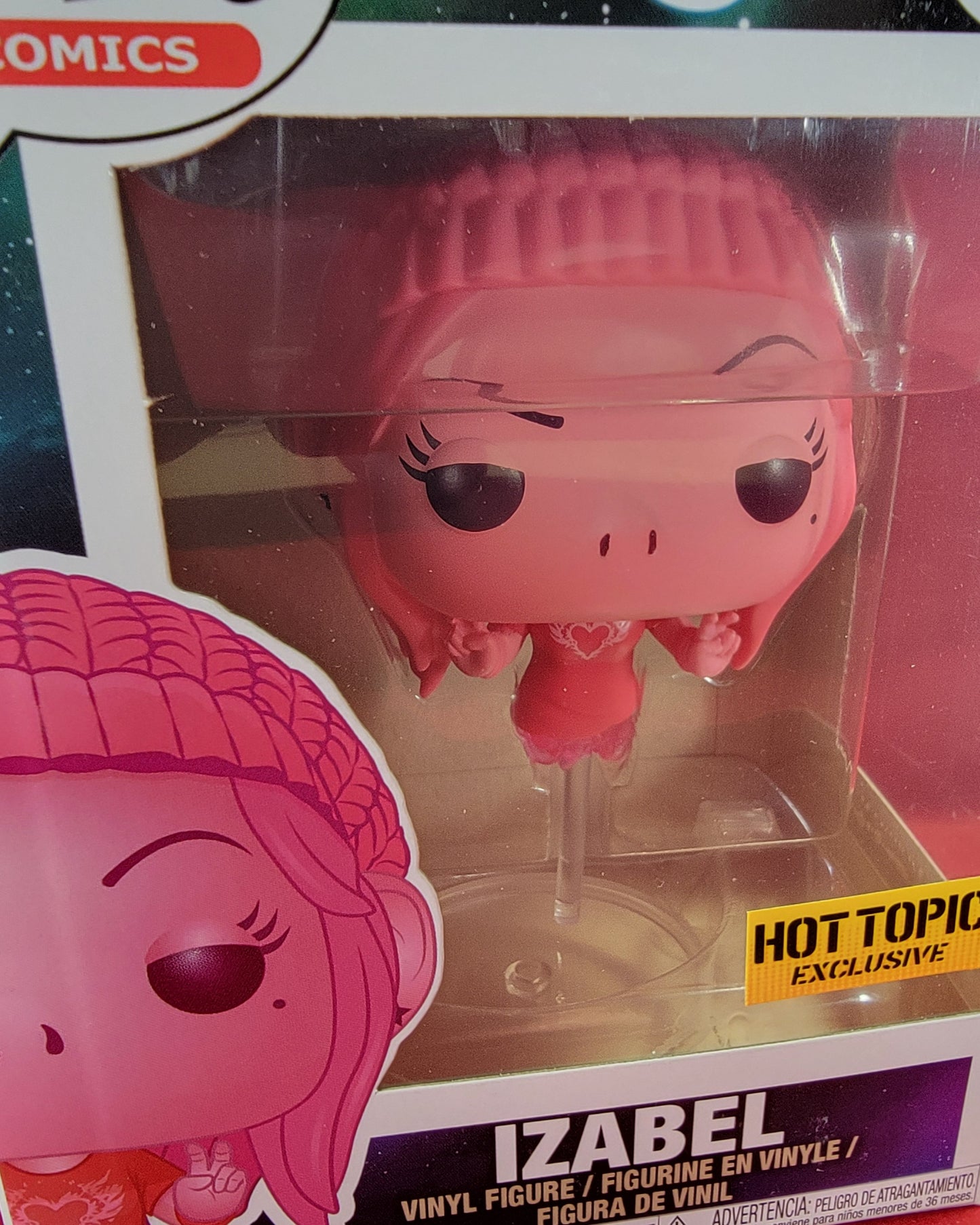 Izabel hot topic exclusive funko # 12 (nib) with pop protector