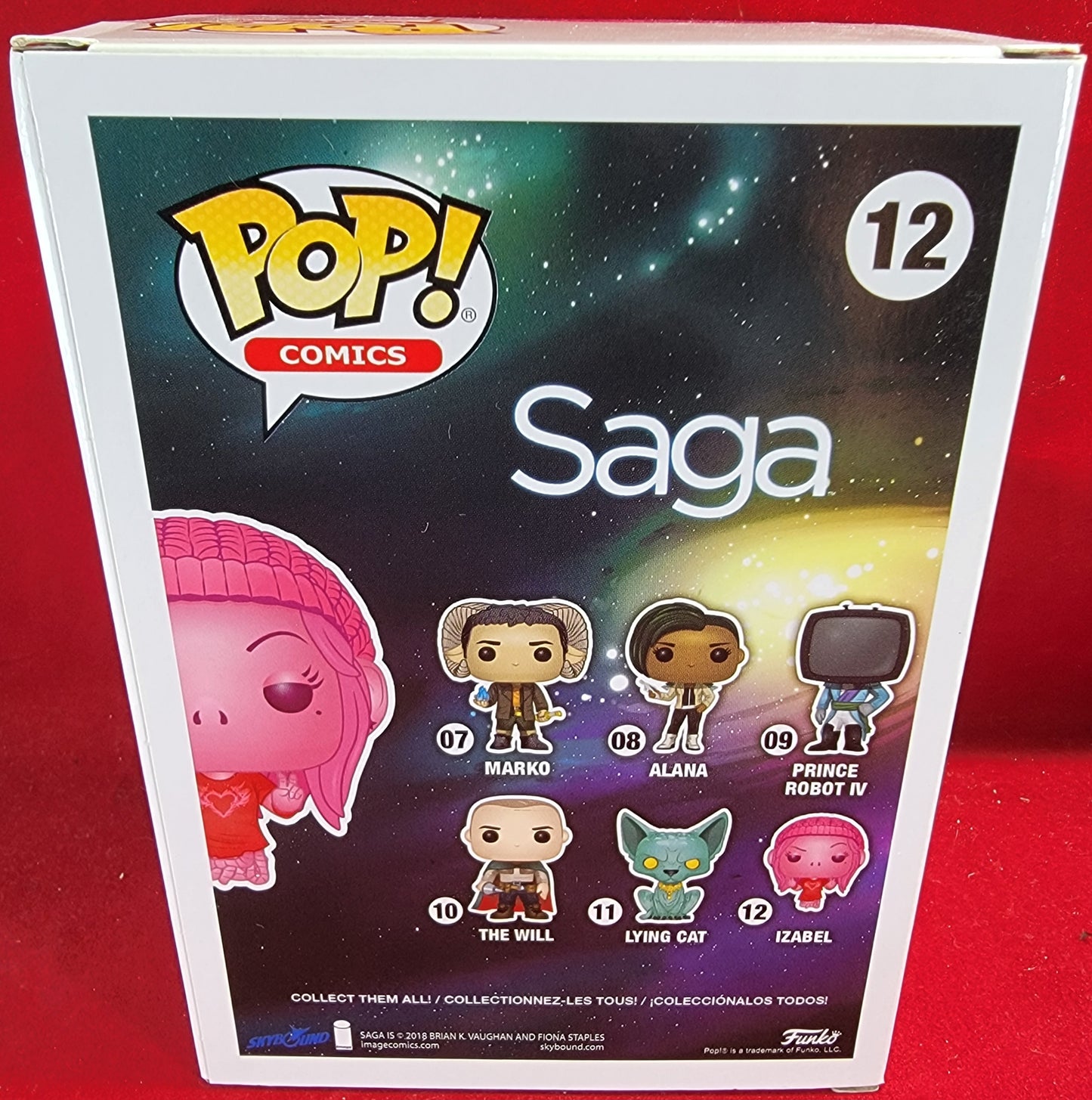 Izabel hot topic exclusive funko # 12 (nib) with pop protector
