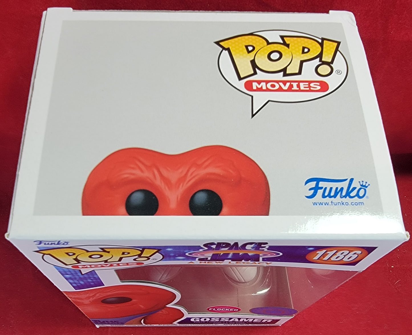 Gossamer space jam pop in a box Exclusive funko # 1186 (nib)
With pop protector