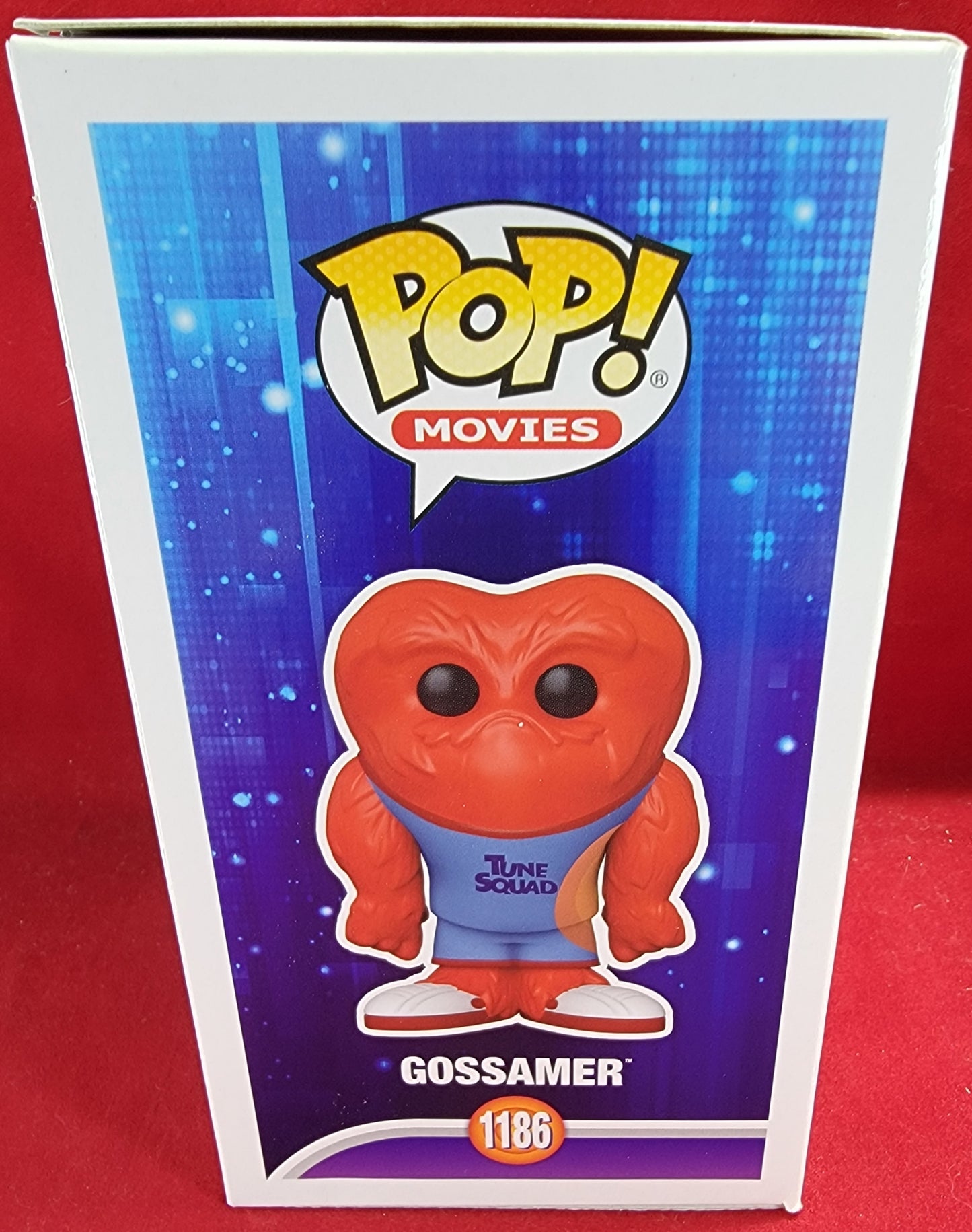 Gossamer space jam pop in a box Exclusive funko # 1186 (nib)
With pop protector