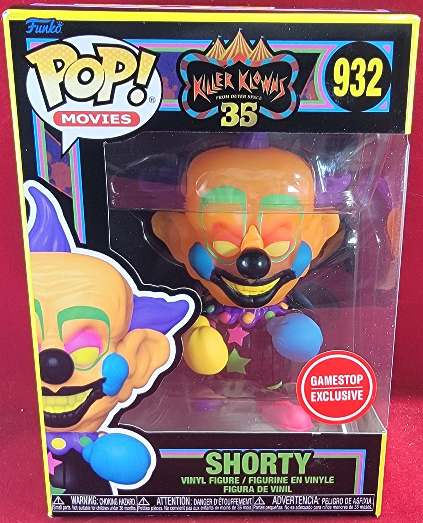 Shorty gamestop exclusive funko # 932 (nib)
With pop protector