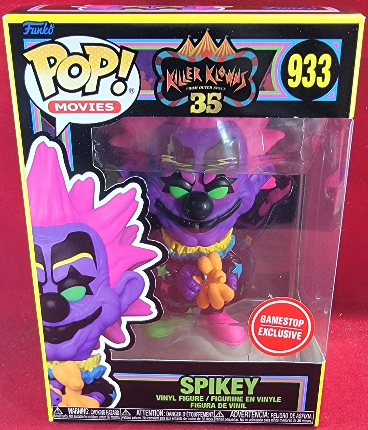 Spikey gamestop exclusive funko # 933 (nib)
With pop protector