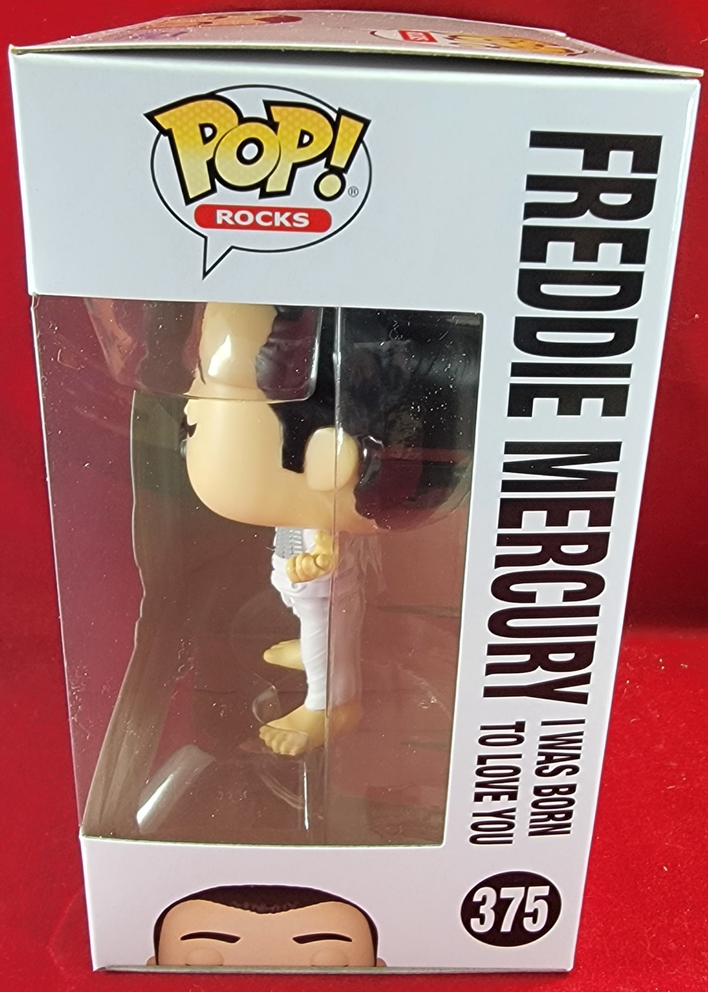 Freddy Mercury, I was born to love you funko # 375 (nib)
With pop protector