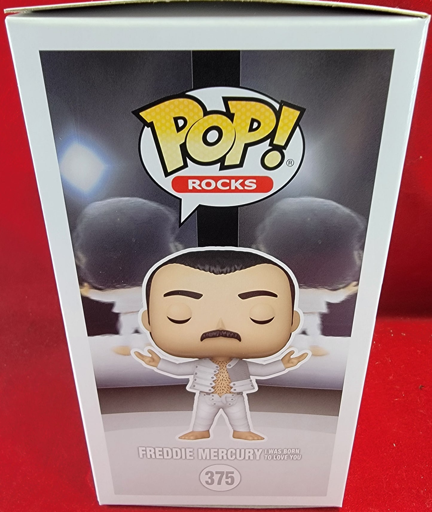 Freddy Mercury, I was born to love you funko # 375 (nib)
With pop protector