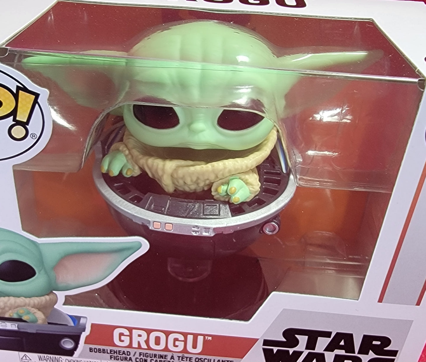 Grogu funko # 664 (nib)
With pop protector