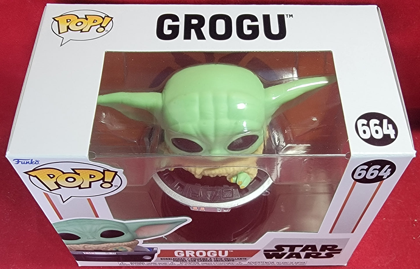 Grogu funko # 664 (nib)
With pop protector