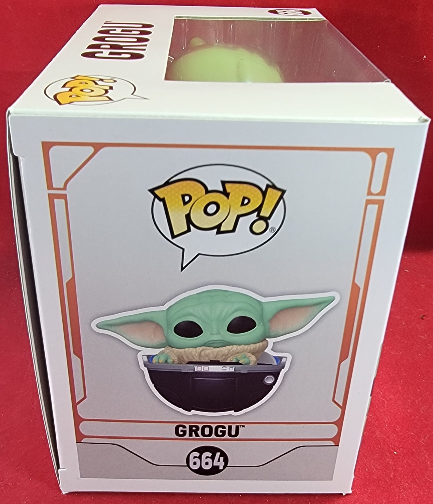 Grogu funko # 664 (nib)
With pop protector