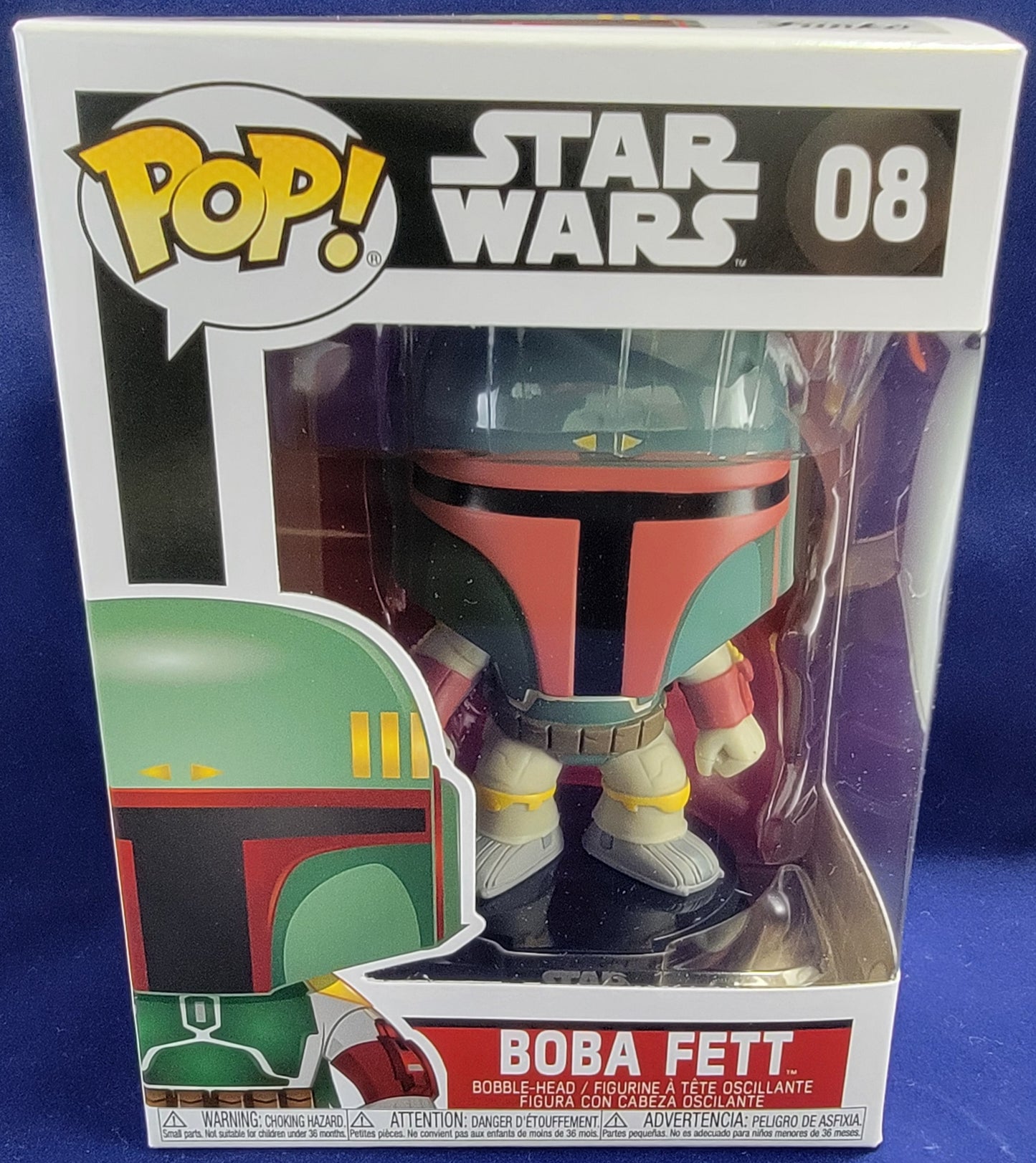 boba fett funko # 08 (nib)