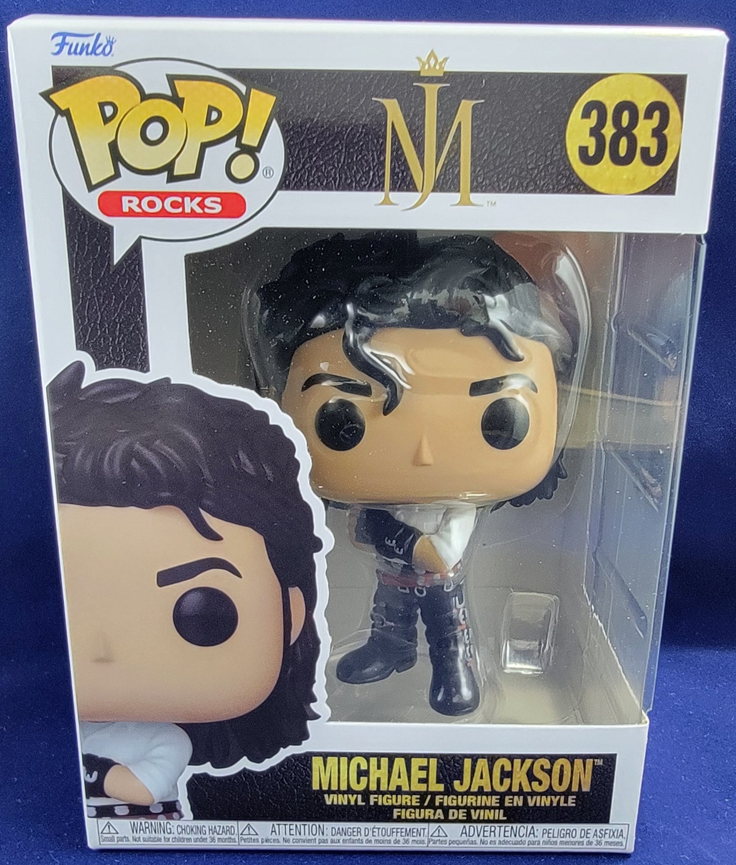 Michael jackson funko # 383 (nib)
With pop protector