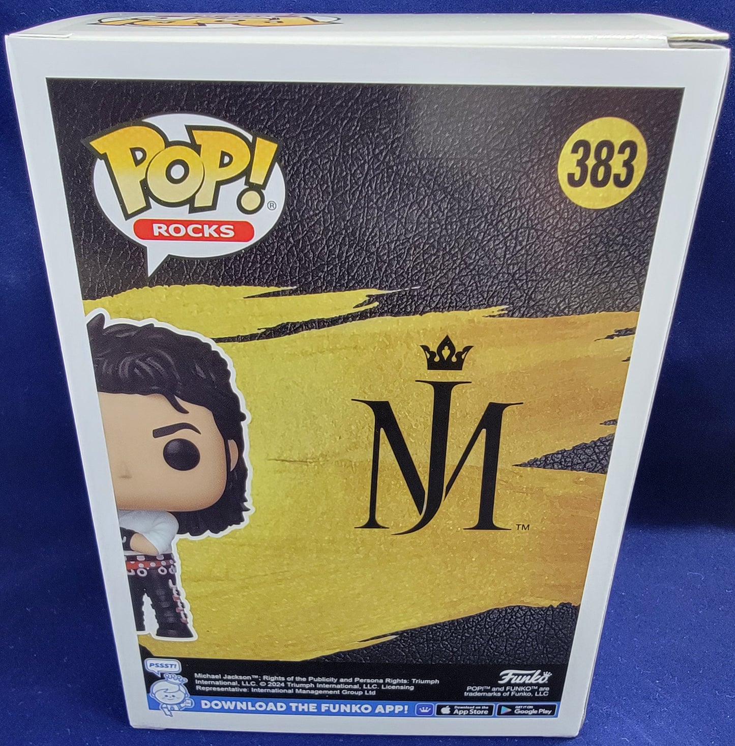 Michael jackson funko # 383 (nib)
With pop protector