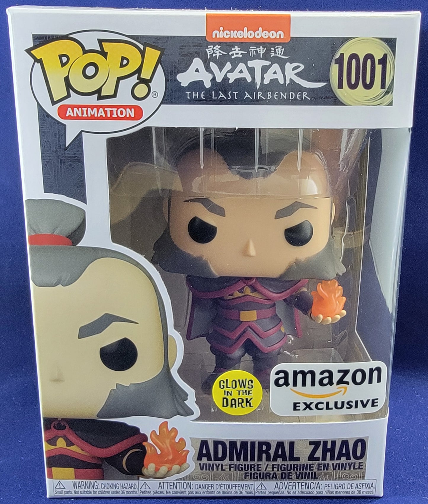 Admiral Zhao amazon exclusive funko # 1001 (nib)
With pop protector