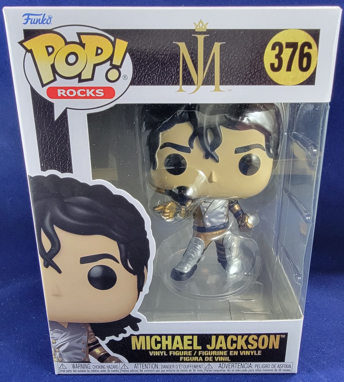 Michael jackson funko # 376 (nib)
With pop protector