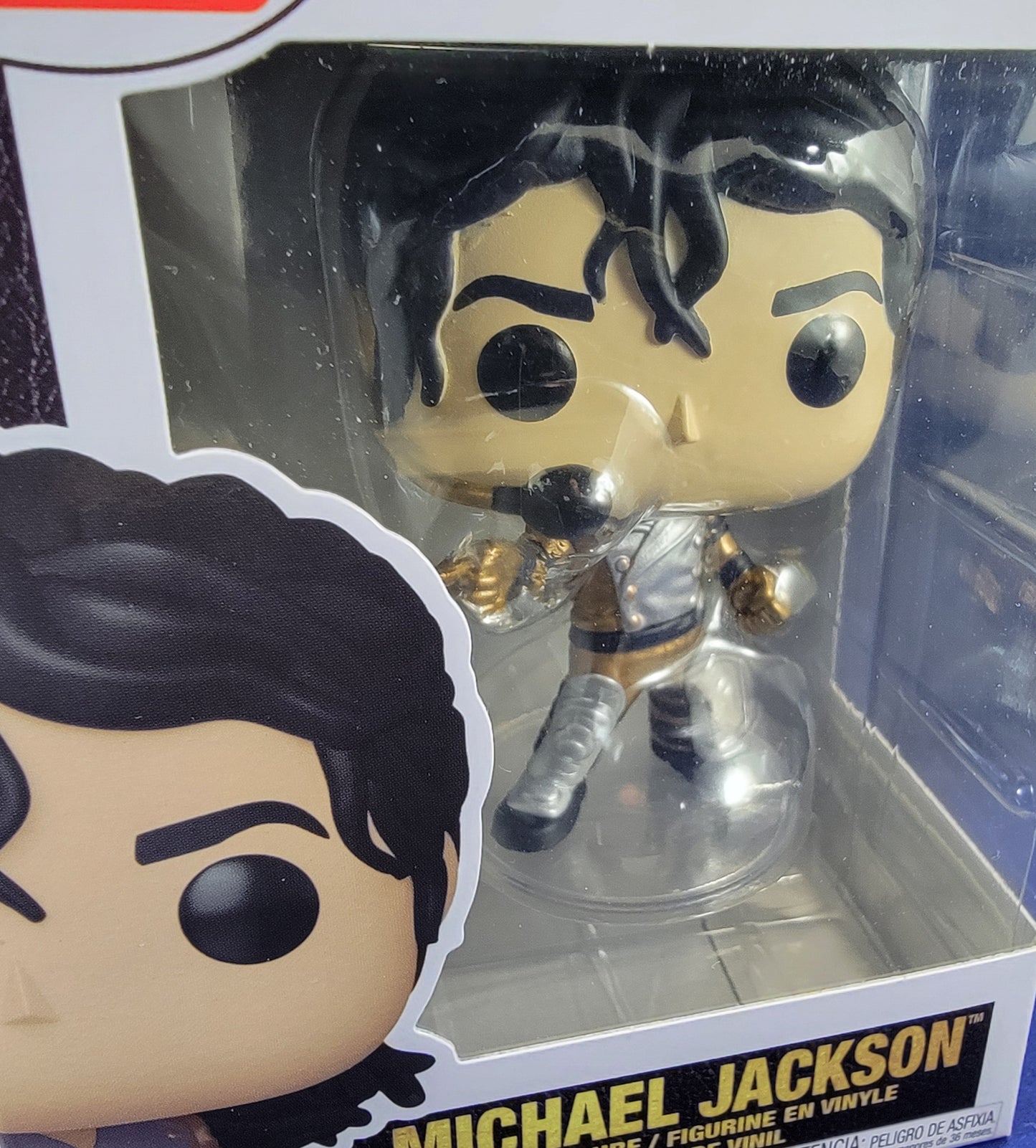 Michael jackson funko # 376 (nib)
With pop protector