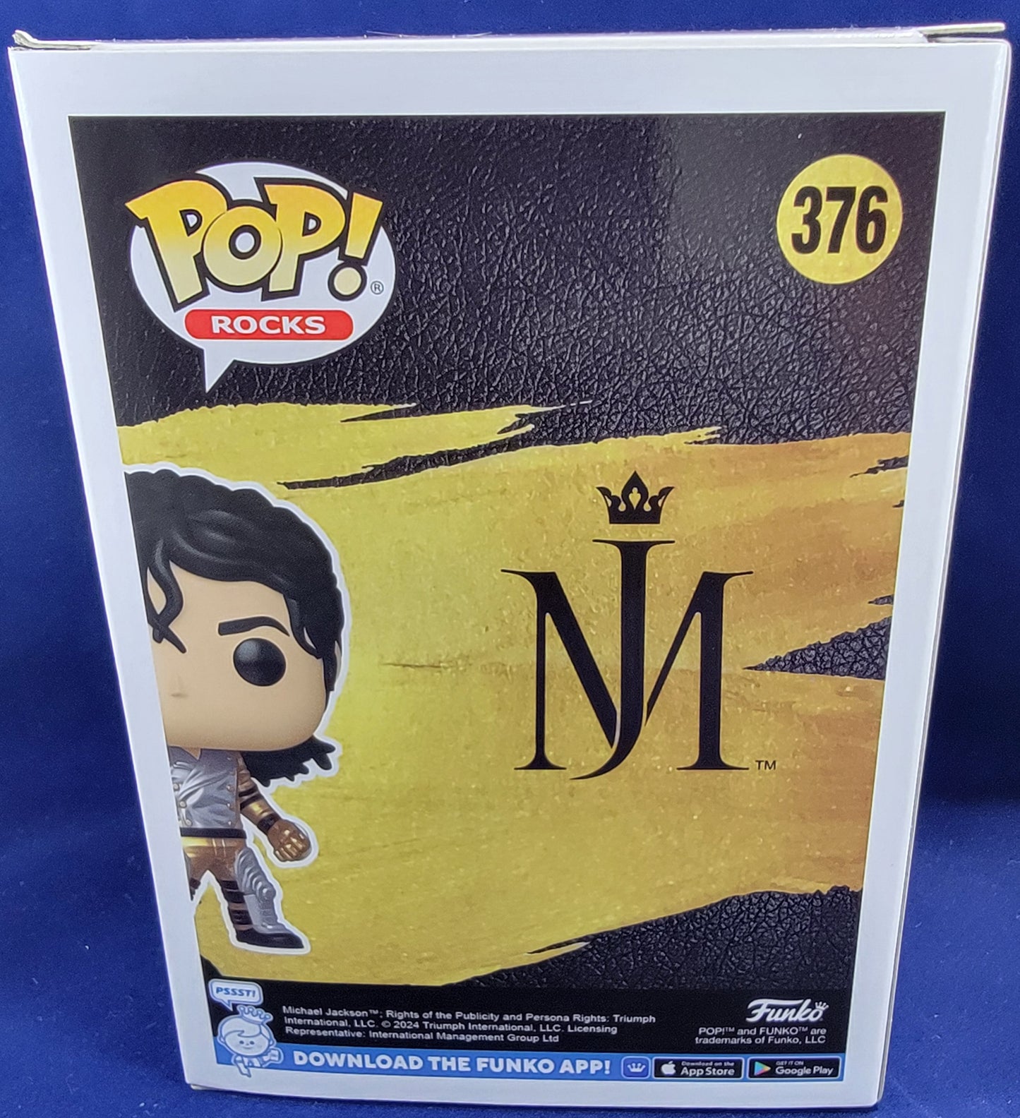Michael jackson funko # 376 (nib)
With pop protector