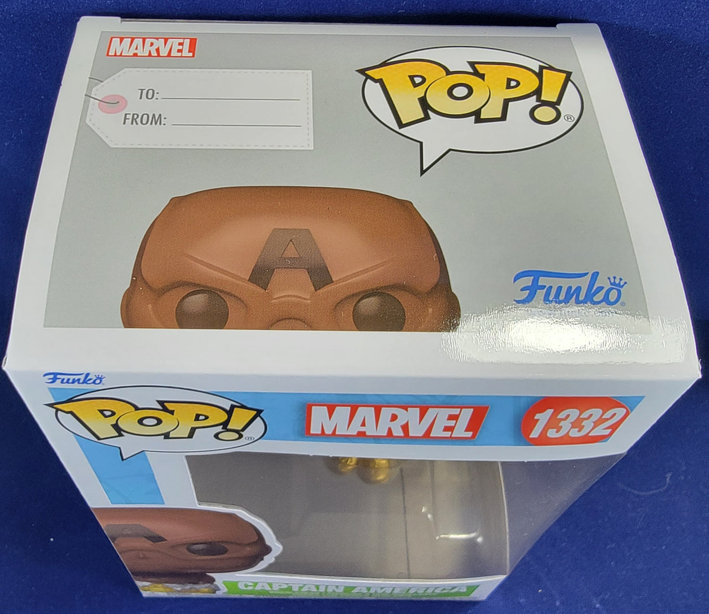 Captain America funko # 1332 (nib)
With pop protector