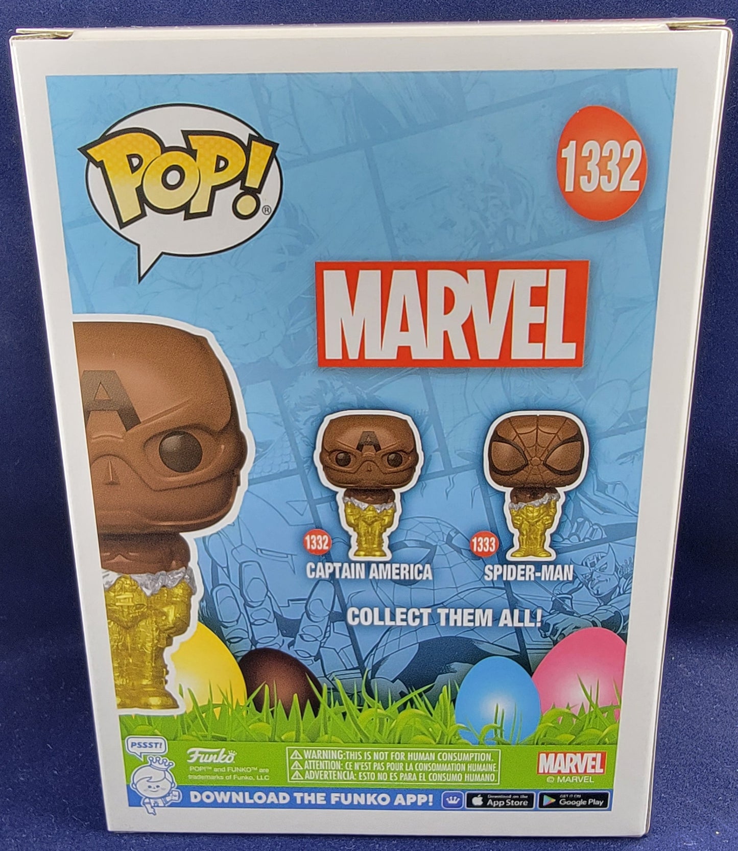 Captain America funko # 1332 (nib)
With pop protector