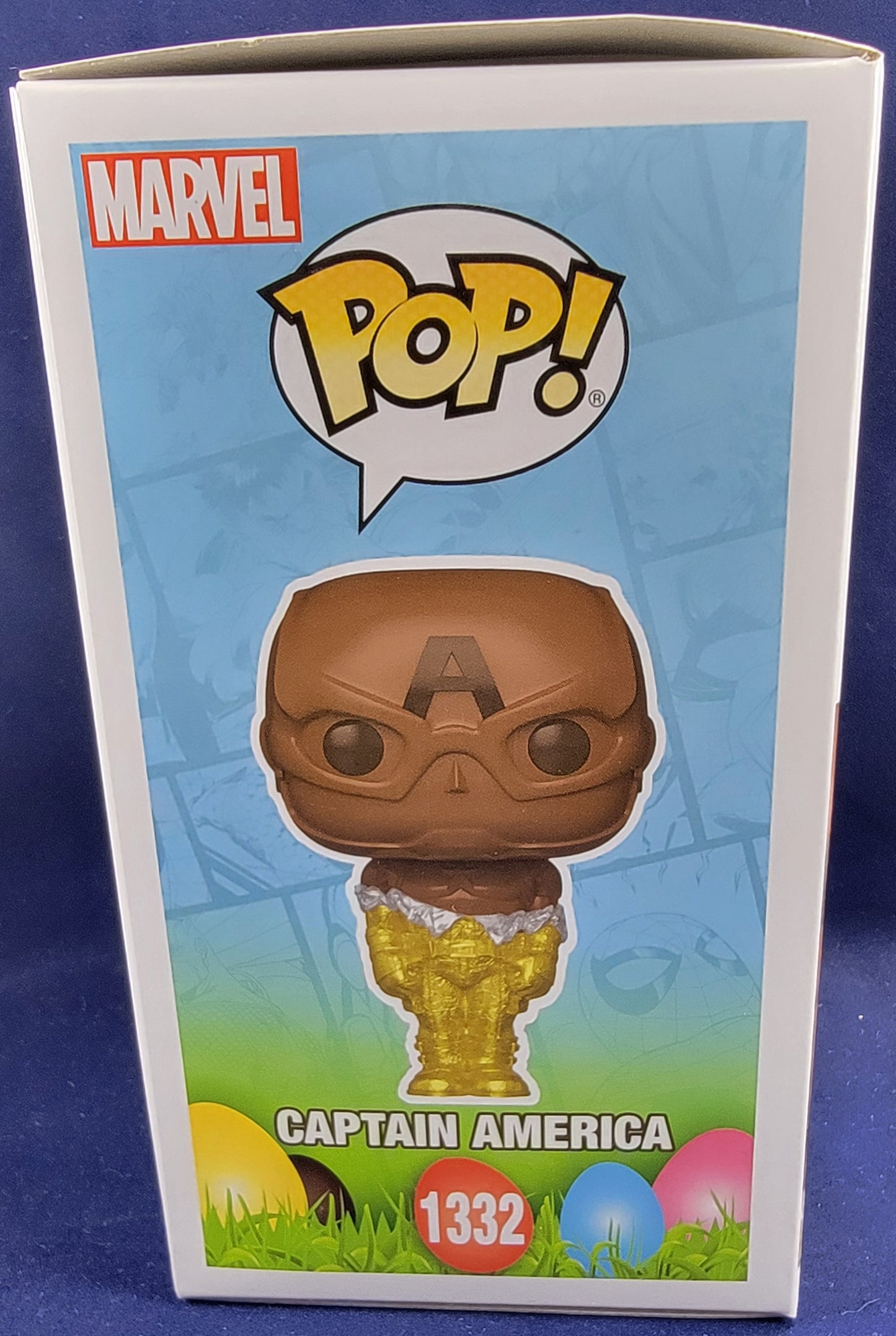 Captain America funko # 1332 (nib)
With pop protector