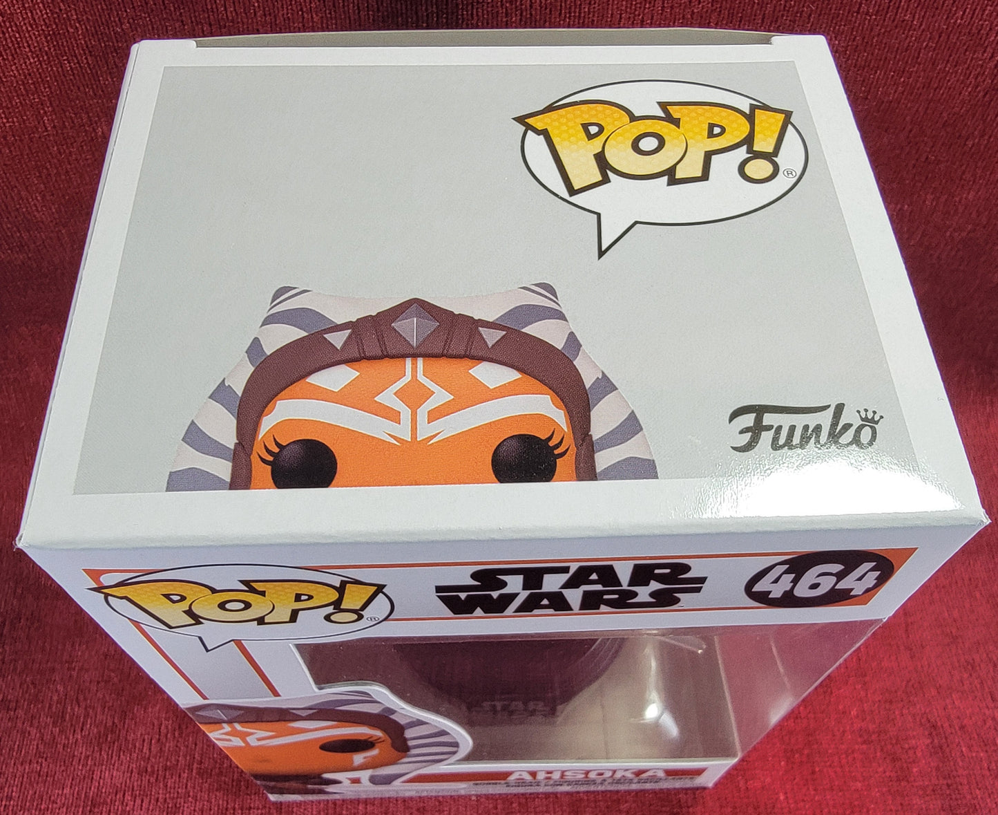 Ahsoka funko # 464 (nib) with pop protector
