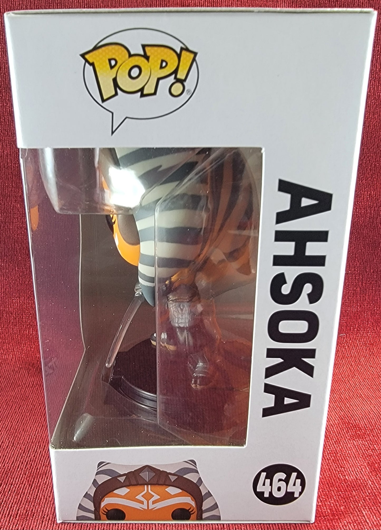 Ahsoka funko # 464 (nib) with pop protector