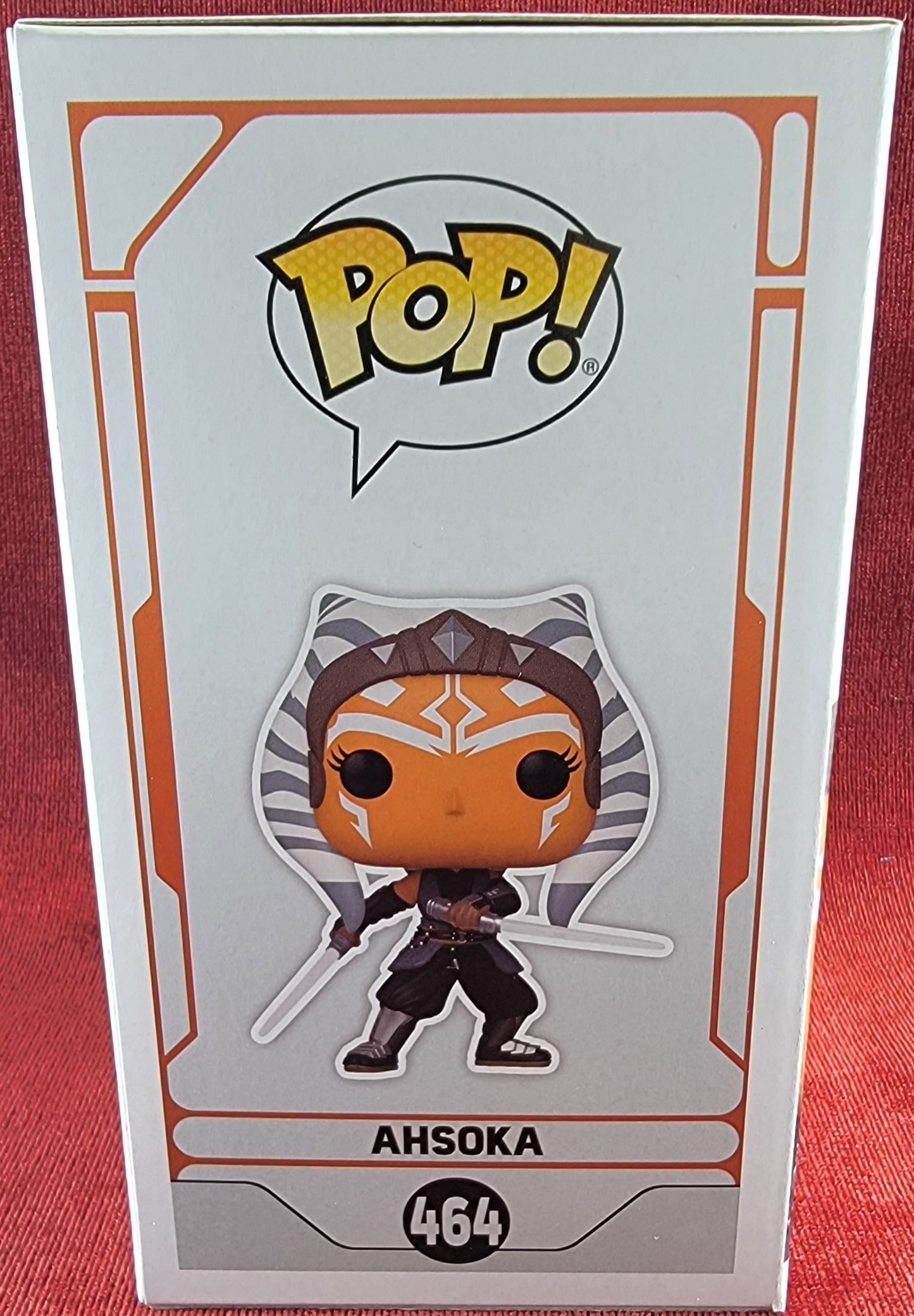 Ahsoka funko # 464 (nib) with pop protector