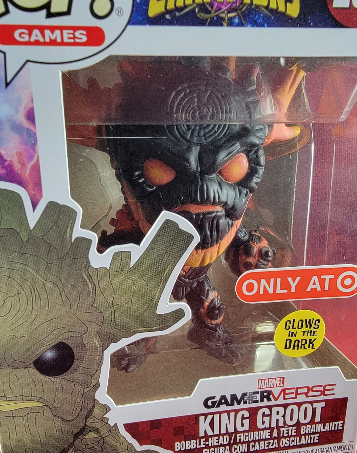 King groot target exclusive funko # 297 (nib)
With pop protector