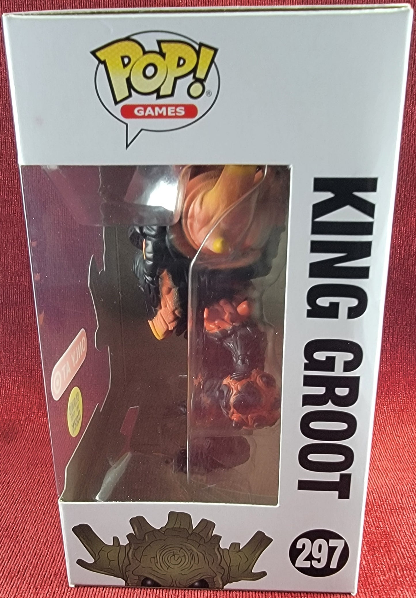 King groot target exclusive funko # 297 (nib)
With pop protector