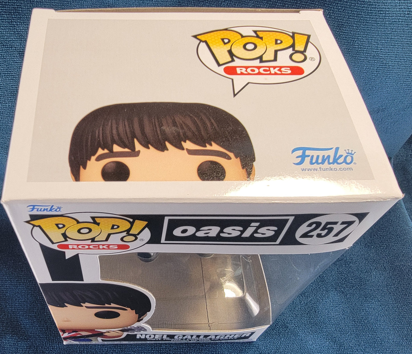 Noel Gallagher funko # 257 (nib)
With pop protector