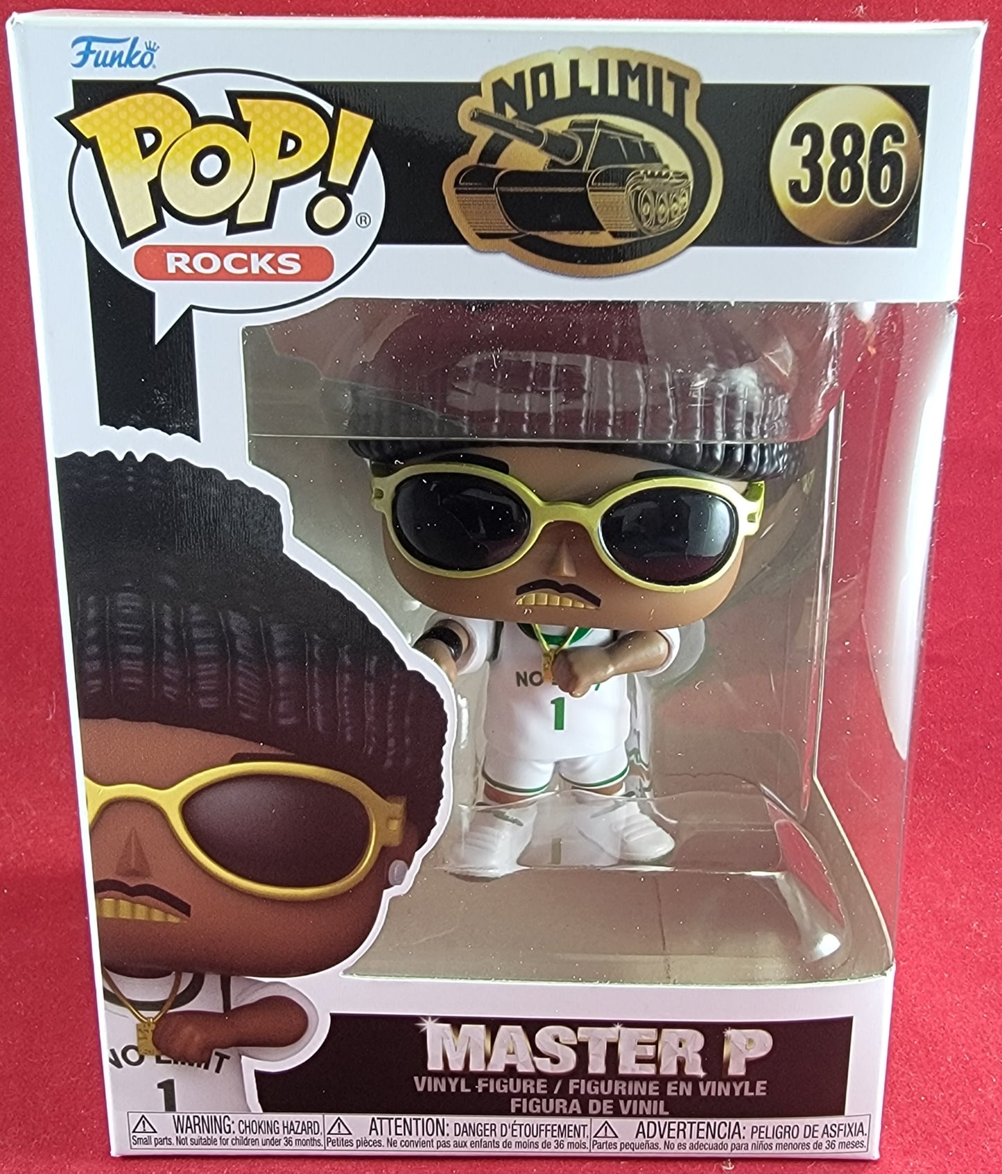 Master P funko # 386 (nib) with pop protector
