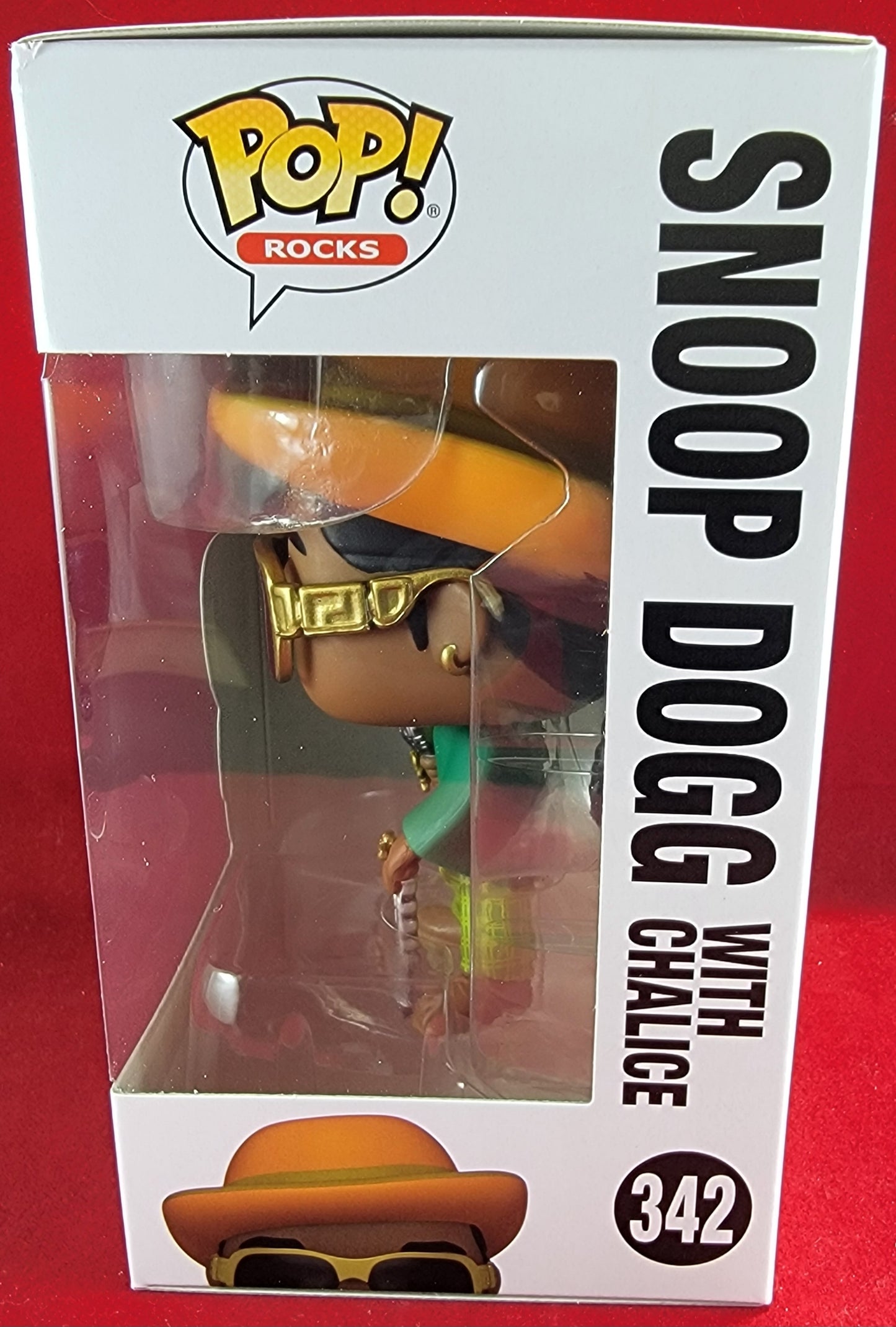 Snoop Dogg with chalice funko # 342 (nib) with pop protector