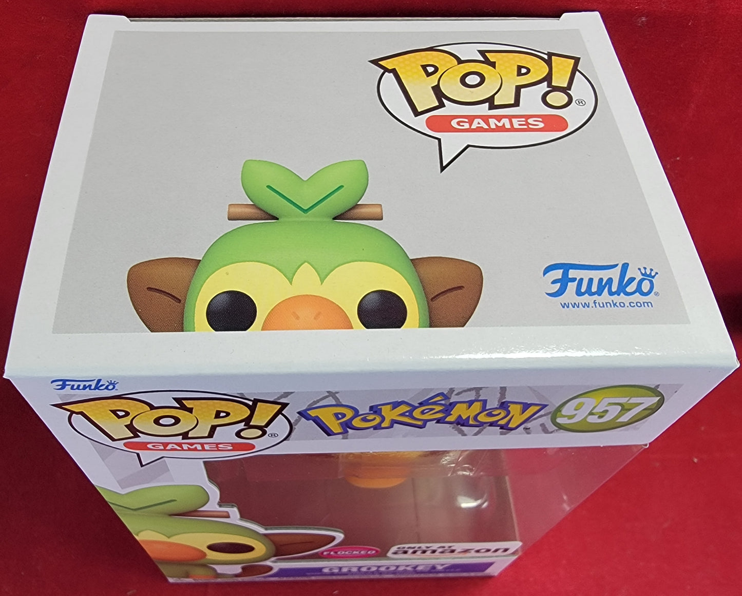 Grookey amazon exclusive funko # 957 (nib)
With pop protector