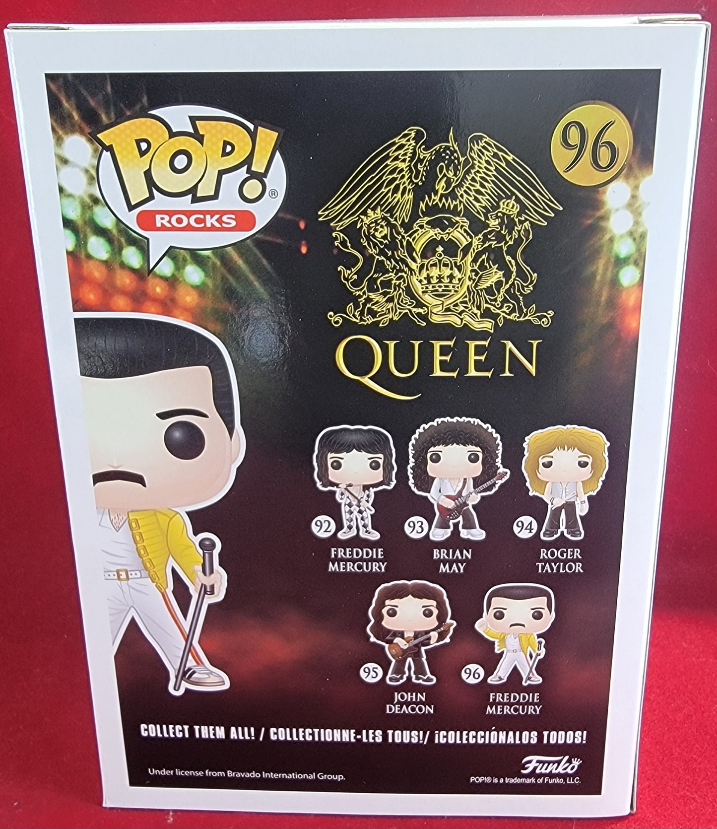 Freddie Mercury funko # 96 (nib)
With pop protector