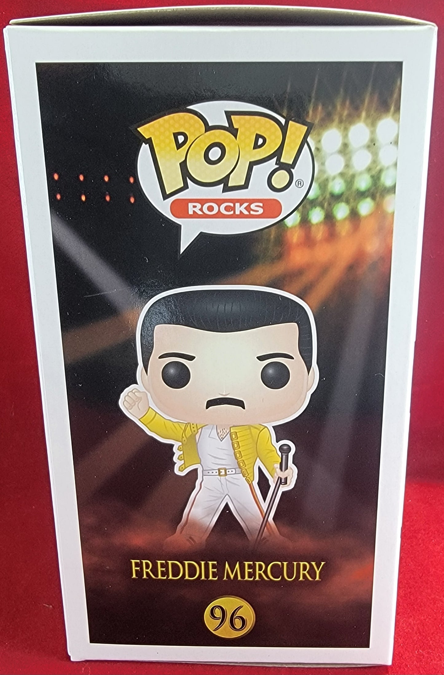 Freddie Mercury funko # 96 (nib)
With pop protector