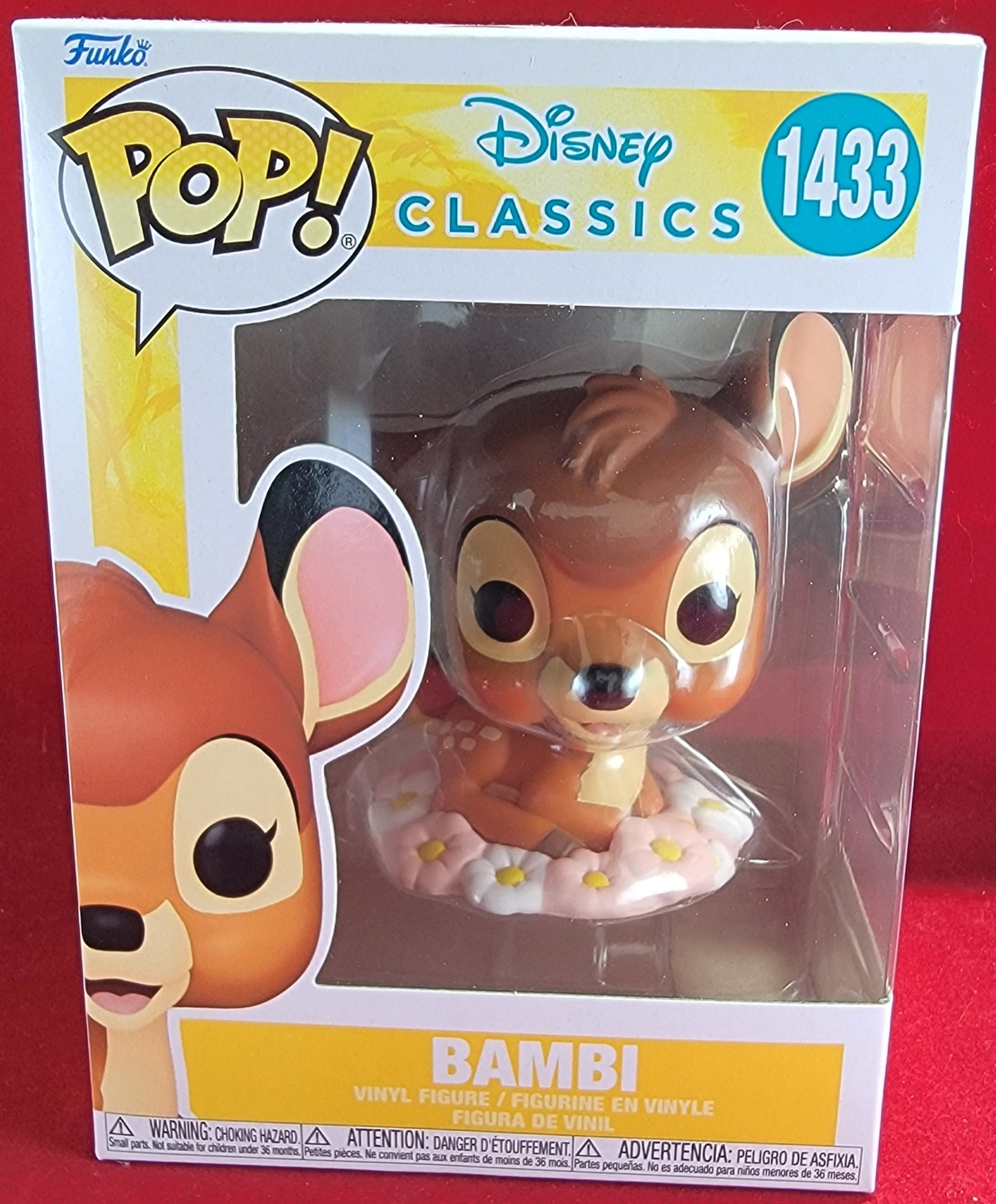 Bambi funko # 1433 (nib)
With pop protector