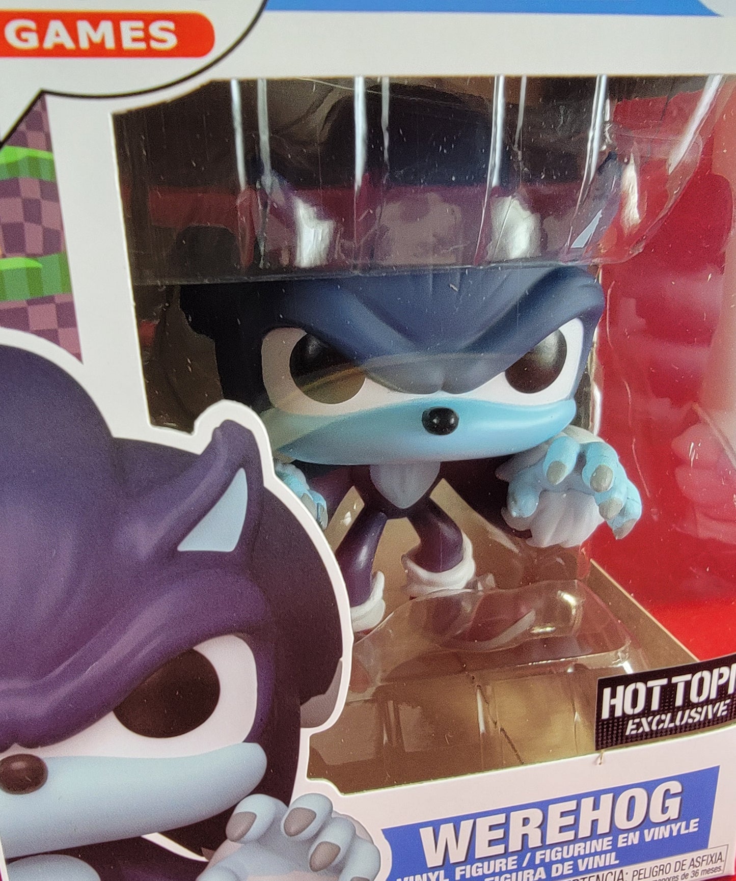 Werehog hot topic exclusive funko # 862 (nib)
With pop protector