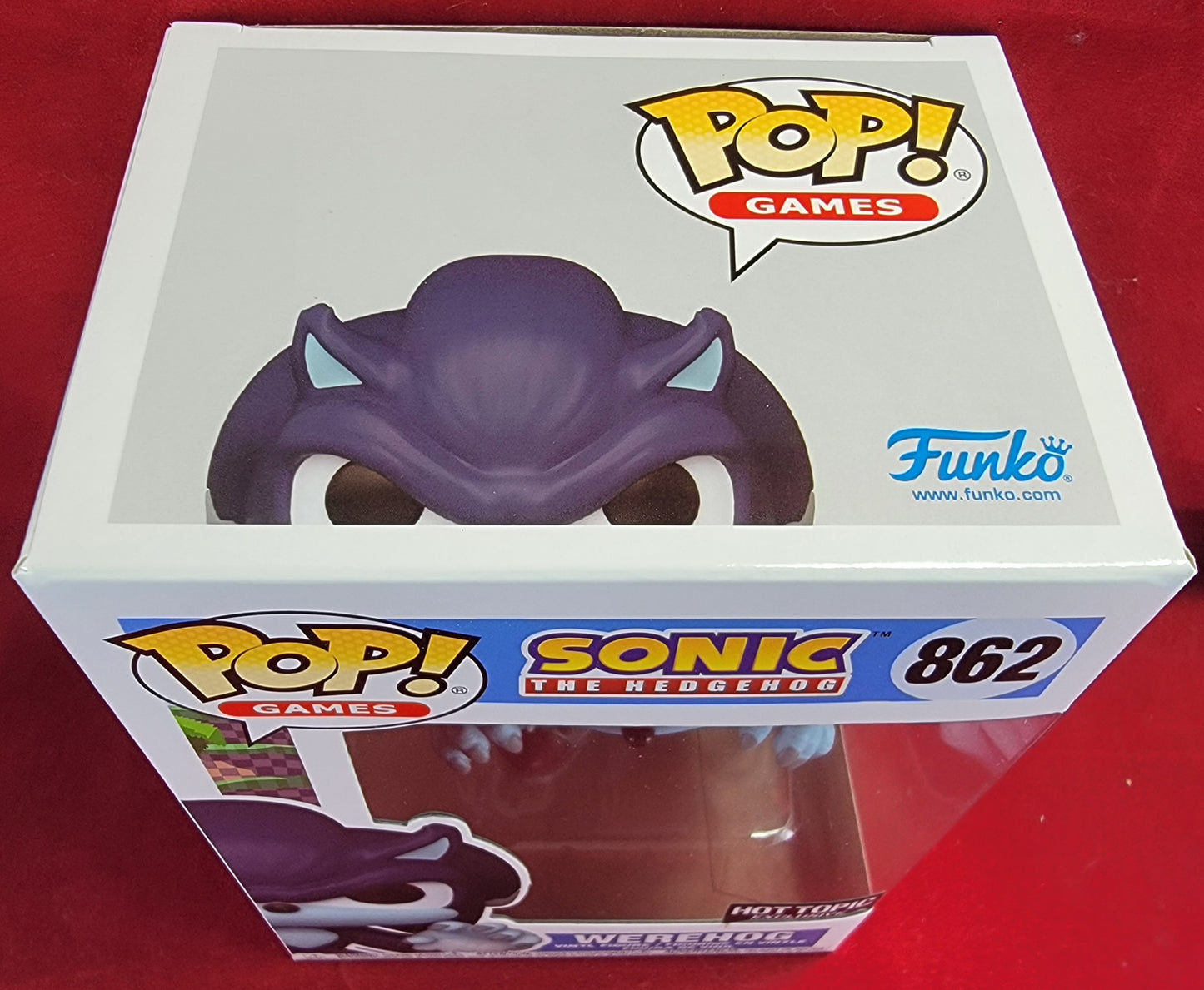 Werehog hot topic exclusive funko # 862 (nib)
With pop protector