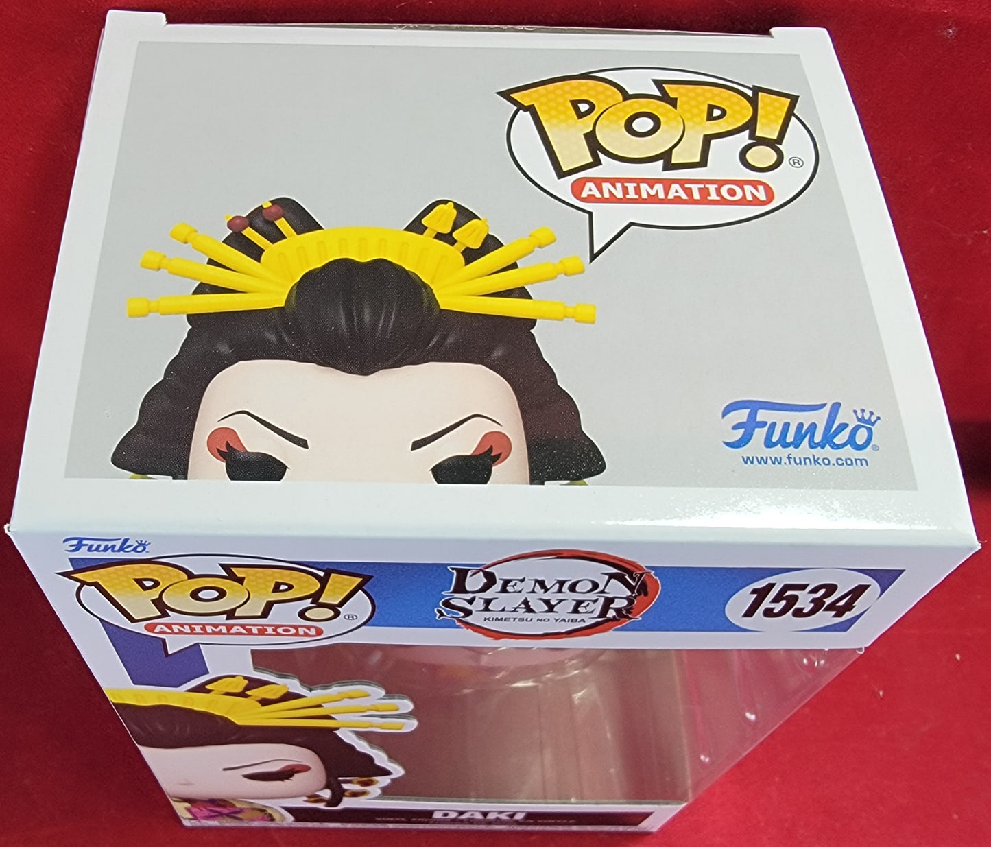 Daki funko # 534 (nib)
With pop protector