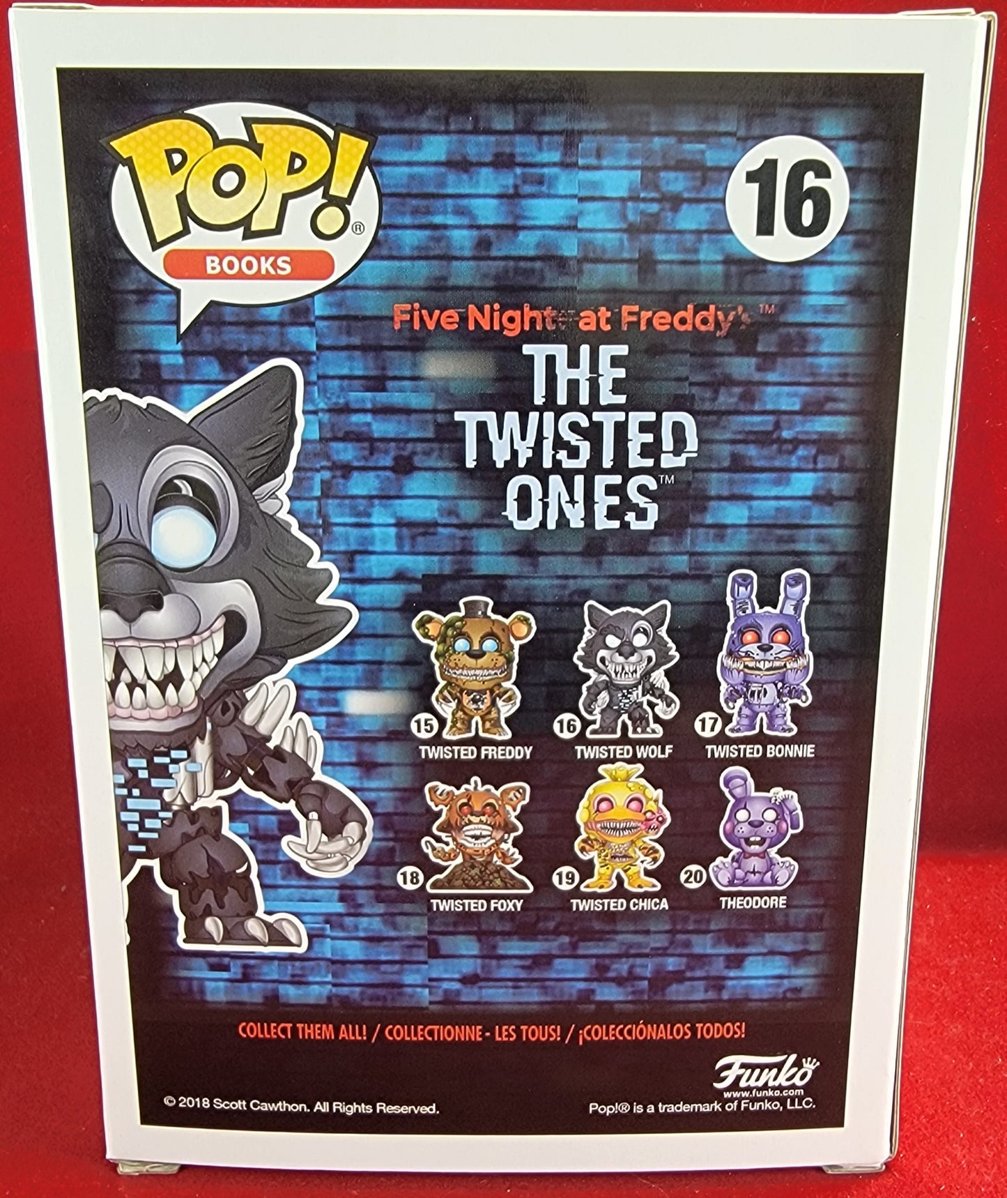 Twisted wolf funko # 16 (nib)
With pop protector