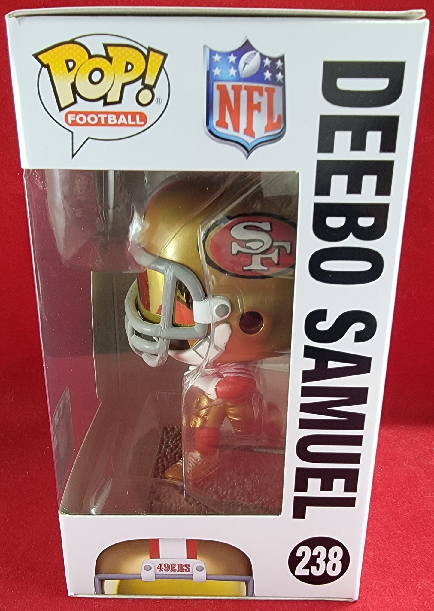 Deebo Samuel funko # 236 (nib)
With pop protector