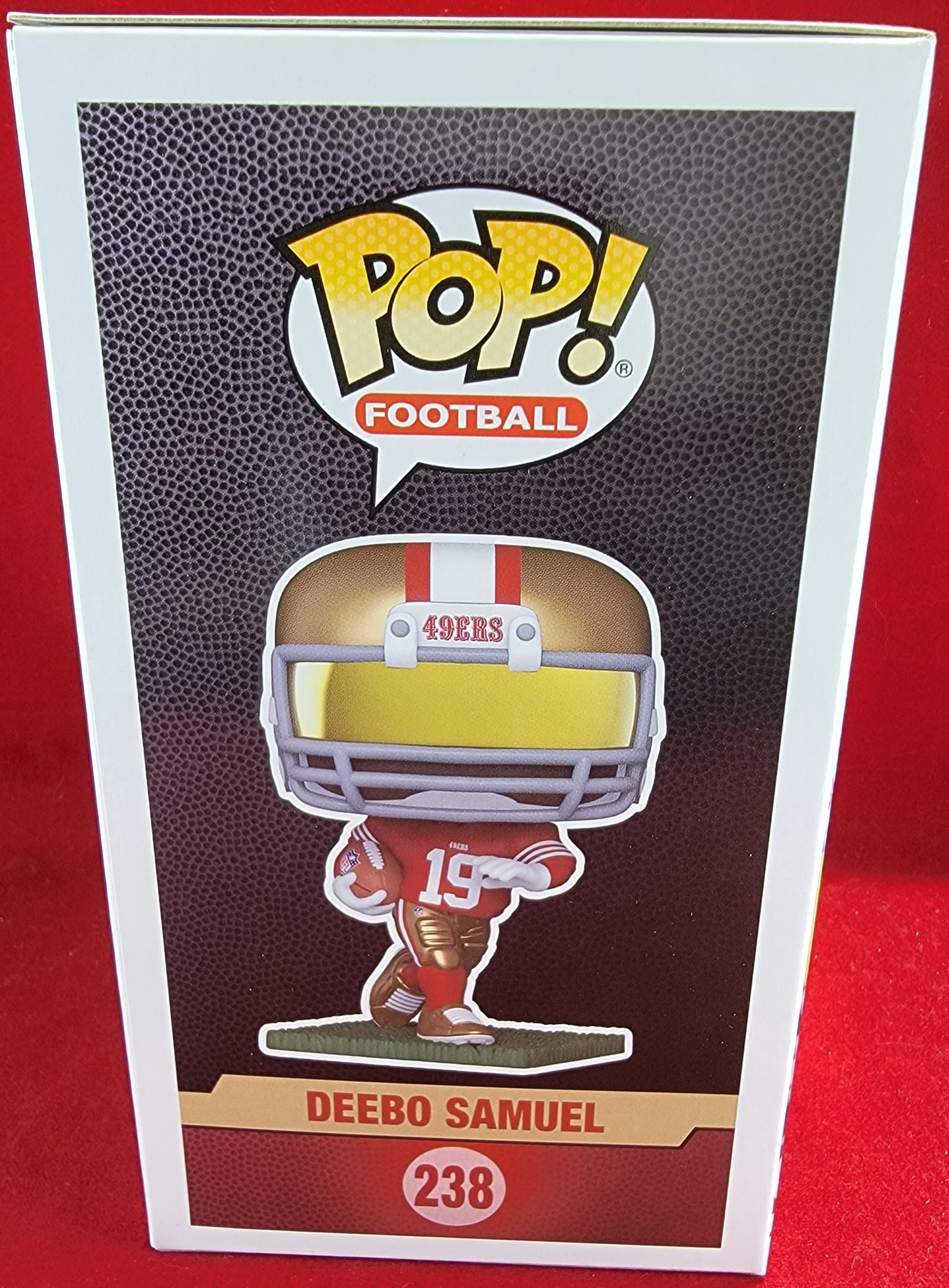 Deebo Samuel funko # 236 (nib)
With pop protector